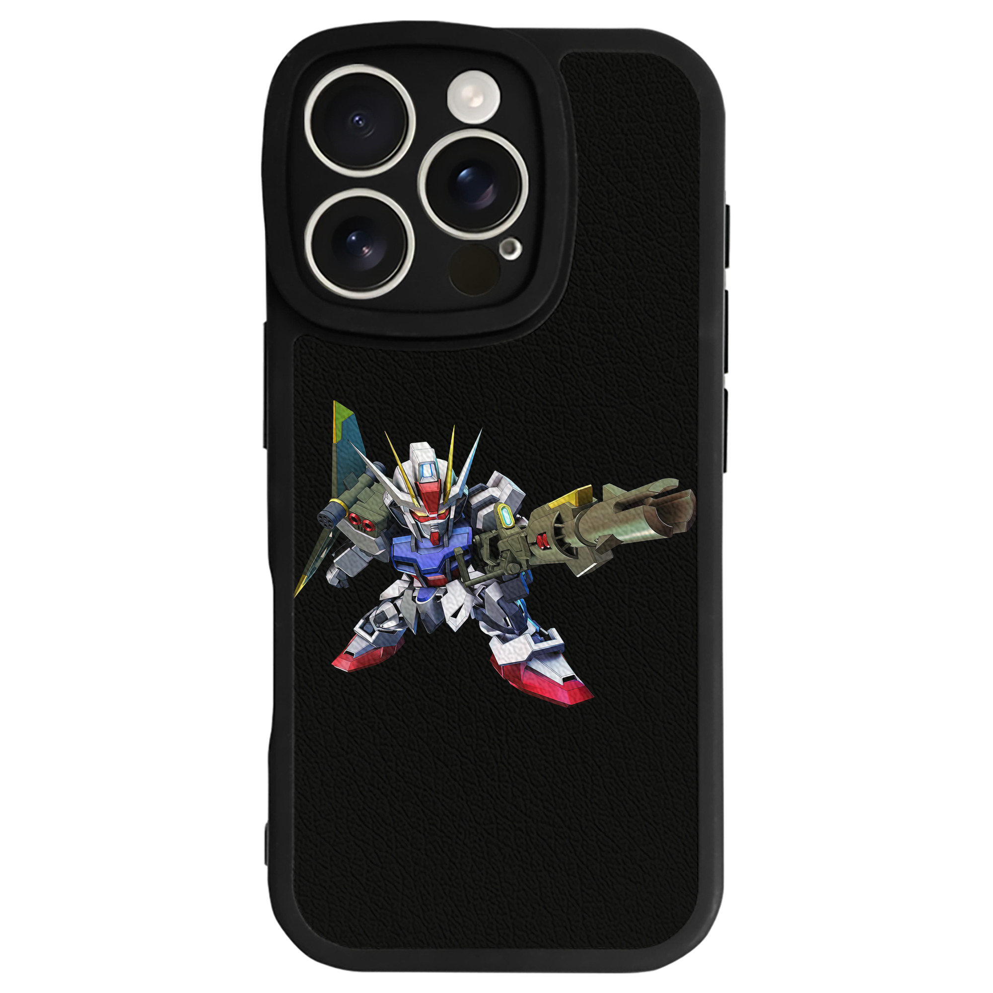 （画像用） 機動戦士ガンダム Mobile Suit Gundam 【iPhone 16シリーズ対応】シリコンスマホケース（レザー調） 材質：シリコン